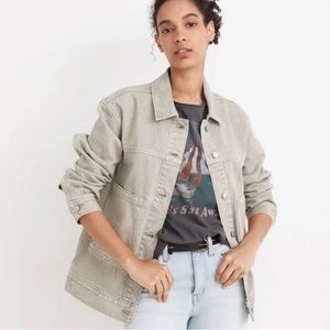 Madewell Oversized Denim Trucker Jacket
